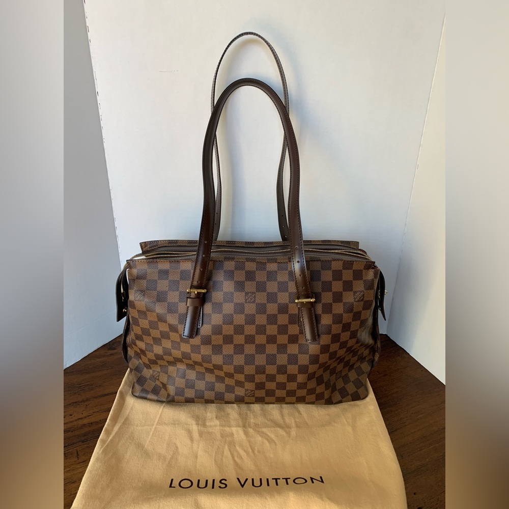 Louis Vuitton Damier Ebene Chelsea Tote Bag